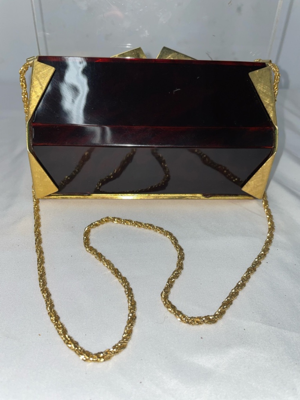 ROSENFELD ITALIAN LUCITE PURSE FTL-04-159